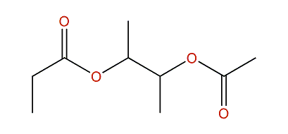 3-Acetoxybutan-2-yl propionate